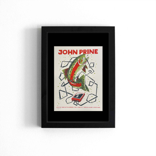 John Prine Concert Poster