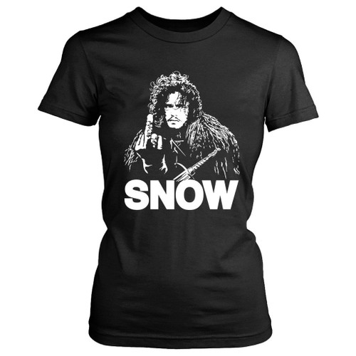 Johnny Snow Game Of Thrones Funny Women's T-Shirt Tee