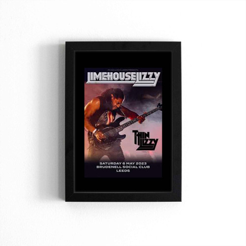 Limehouse Lizzy Thin Lizzy Tribute Poster