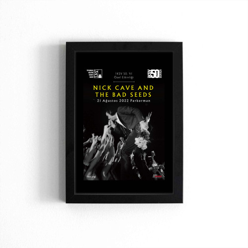 Nick Cave & The Bad Seeds To Perform In Istanbul This Summer Poster