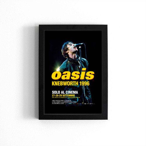 Oasis Knebworth 1996 Liam Noel Callagher Brit Pop Poster