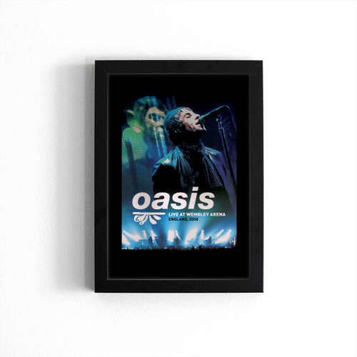 Oasis Live At Wembley Arena Poster