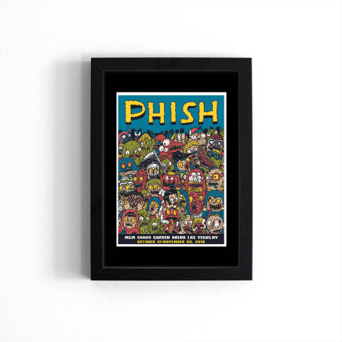 Phish Vegas Concert Poster