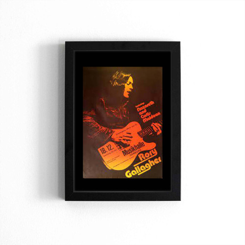Rory Gallagher Hamburg 1971 Poster Rory Gallagher Hamburg 1971 Poster