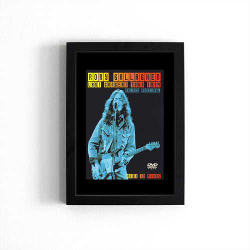 Rory Gallagher Last Concert Tour 1994  Poster