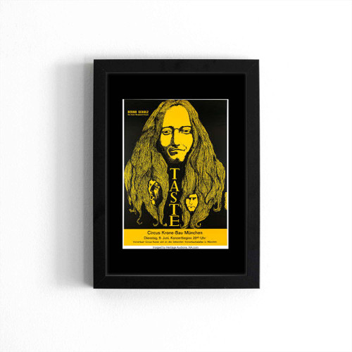 Rory Gallagher Taste German Circus Krone Bau Munchen Concert Poster