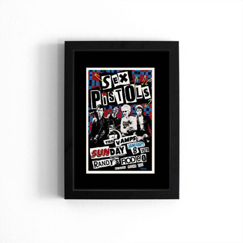 Sex Pistols Concert Poster