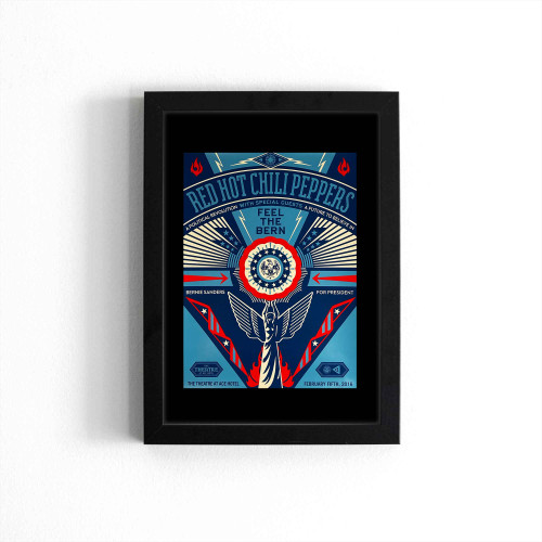 Shepard Fairey 'red Hot Chili Peppers Poster