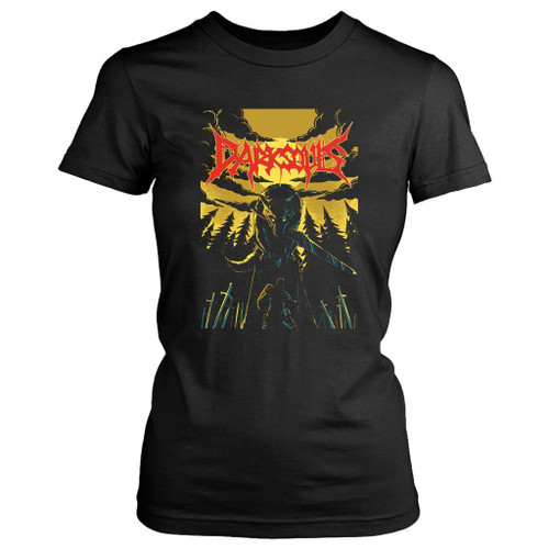 Dark Souls Metal Band Poster Women's T-Shirt Tee
