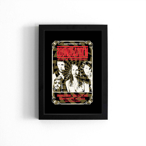 Soundgarden Pearl Jam Concert (2) Poster