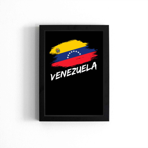 South America Venezuelan Heritage Poster