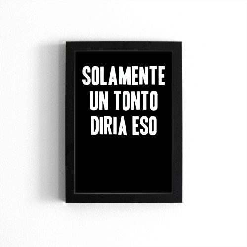 Steely Dan Solamente Un Tonto Diria Eso Poster
