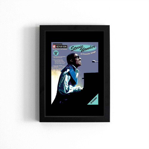 Stevie Wonder A Musical Genius Who Can't Read Music Poster
