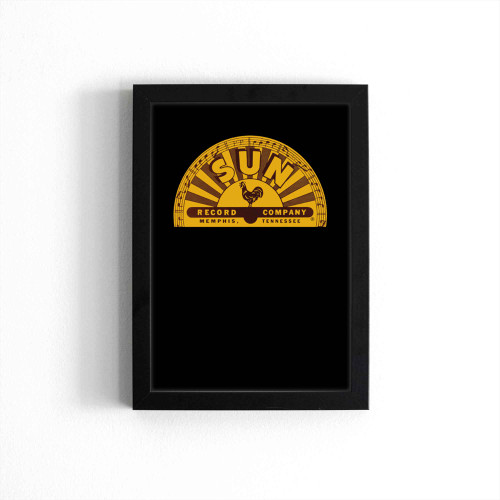 Sun Records Traditional Logo Poster