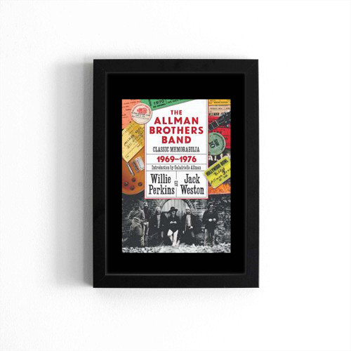 The Allman Brothers Band Memorabilia Poster