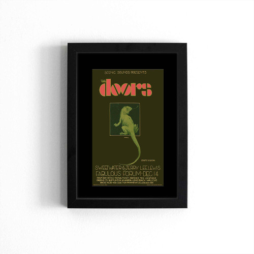 The Doors 1960s L A Forum Concert Poster