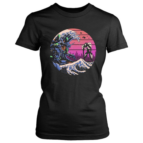 Retro Wave Eva Art Women's T-Shirt Tee