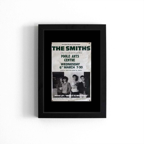 The Smiths On Tour With James Poole Poster