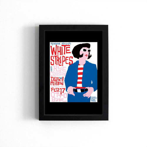 The White Stripes Concert 1 Poster