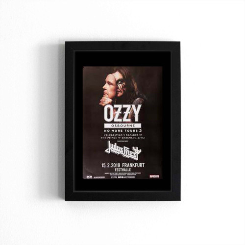 Theconcert Ozzy Osbourne No More Tours Frankfurt 2019 Concert Original Poster