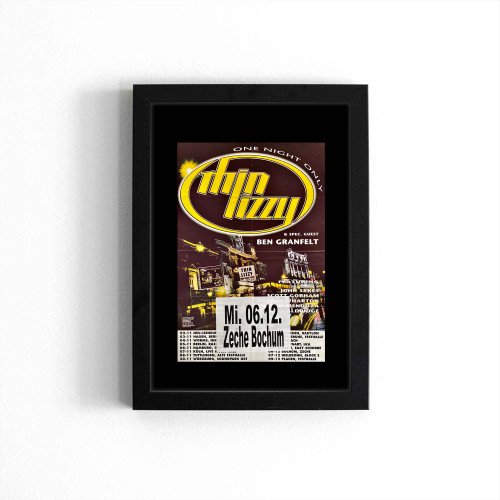 Thin Lizzy  Concert Poster