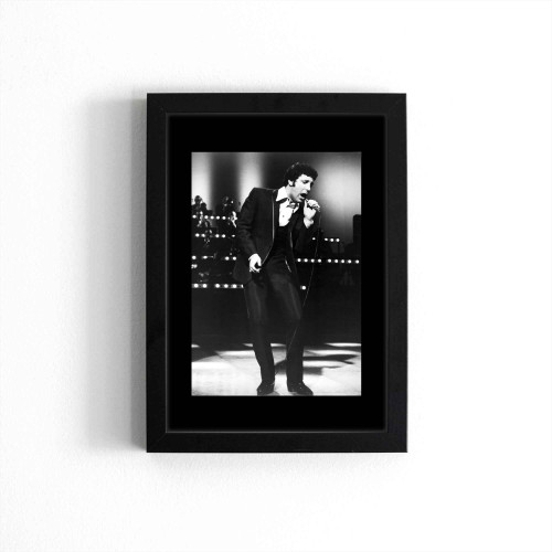 Tom Jones Singing Photo Poster