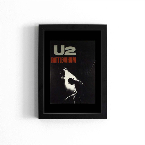 U2 Vintage Concert Poster