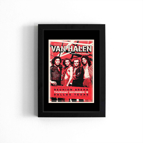Van Halen Concert 4 Poster
