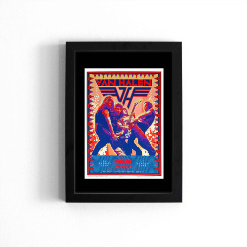 Van Halen New Artist's Tribute 1984 Tour Poster