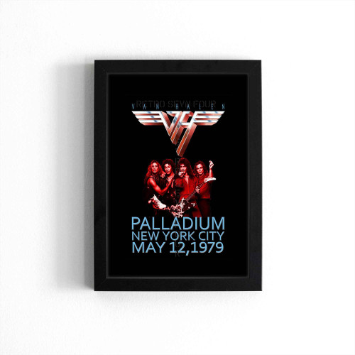 Van Halen Palladium Vintage Concert Poster