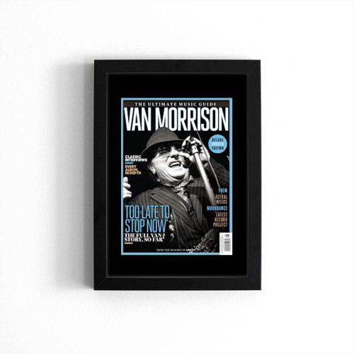 Van Morrison The Ultimate Music Guide Poster