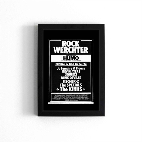 Willy Deville International Fans Torhout Werchter Festival S Poster