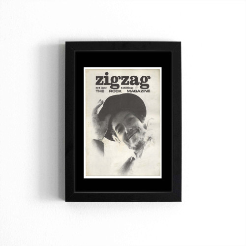 Zigzag Magazine No 2 June 1969 Traffic Bob Dylan Marvel Dc The Who Pete Townshend Band Tim Buckley Poster