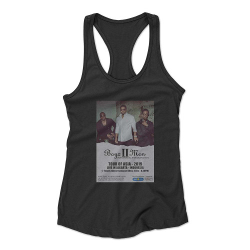Boyz Ii Men Tour Of Asia 2019 Racerback Tank Top