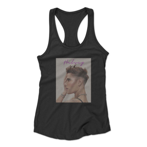 Halsey Vintage Style 2 Racerback Tank Top