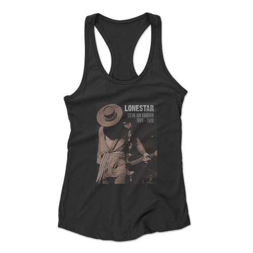 Lonestar Stevie Ray Vaughan Racerback Tank Top Lonestar Stevie Ray Vaughan Racerback Tank Top