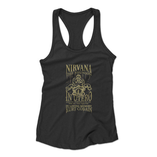 Mock Nirvana Concert 1 Racerback Tank Top