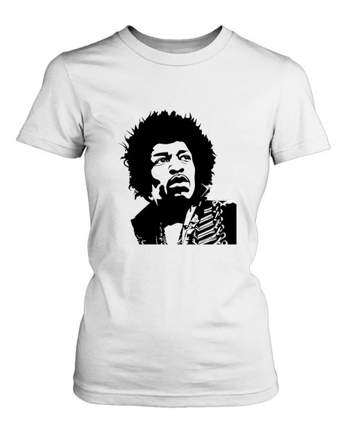 Jimi Hendrix Poster Women's T-Shirt Tee