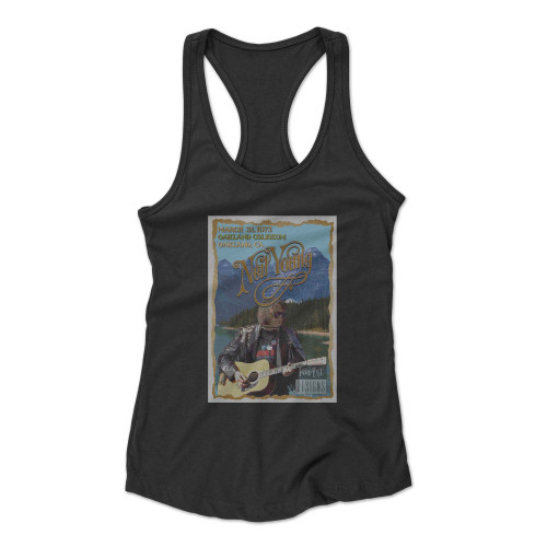 Neil Young Concert Neil Young Tour Racerback Tank Top