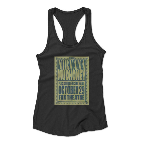 Nirvana Mudhoney Concert Racerback Tank Top