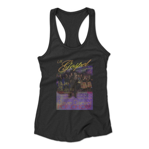 Paster Dave And Pcf Choir Racerback Tank Top