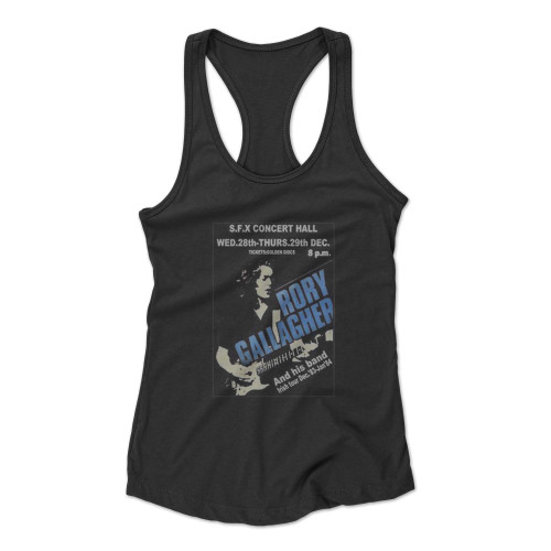 Rory Gallagher Vintage Concert Racerback Tank Top