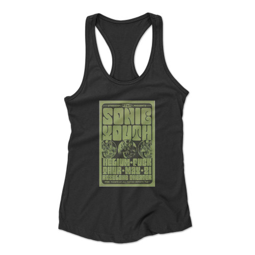 Sonic Youth Concert Racerback Tank Top
