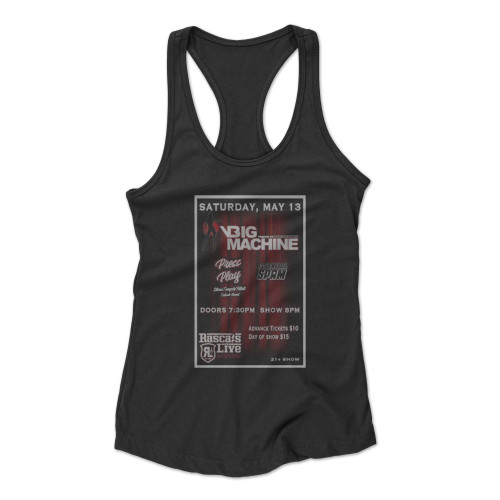 Stone Temple Pilots And Velvet Revolver Tributes At Racals Saturday Racerback Tank Top