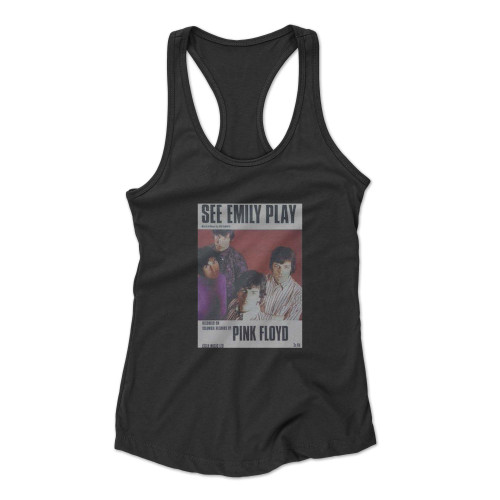 Syd Barrett Concert S 2 Racerback Tank Top Syd Barrett Concert S 2 Racerback Tank Top