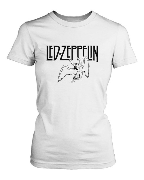 Led Zeppelin Logo Women's T-Shirt Tee