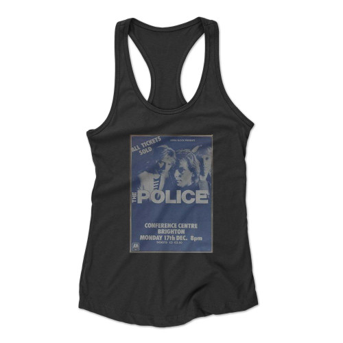 The Police 1979 Concert Racerback Tank Top