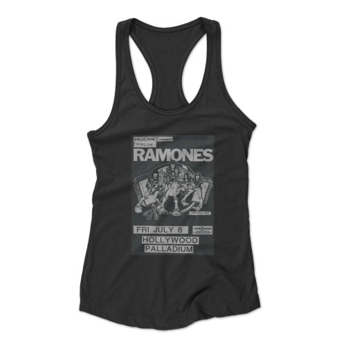 The Ramones Vintage Band Alternative Rock Concert Music S Racerback Tank Top