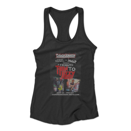 Thin Lizzy Live Tribute Racerback Tank Top