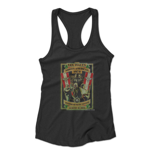 Van Halen Destroyed Racerback Tank Top